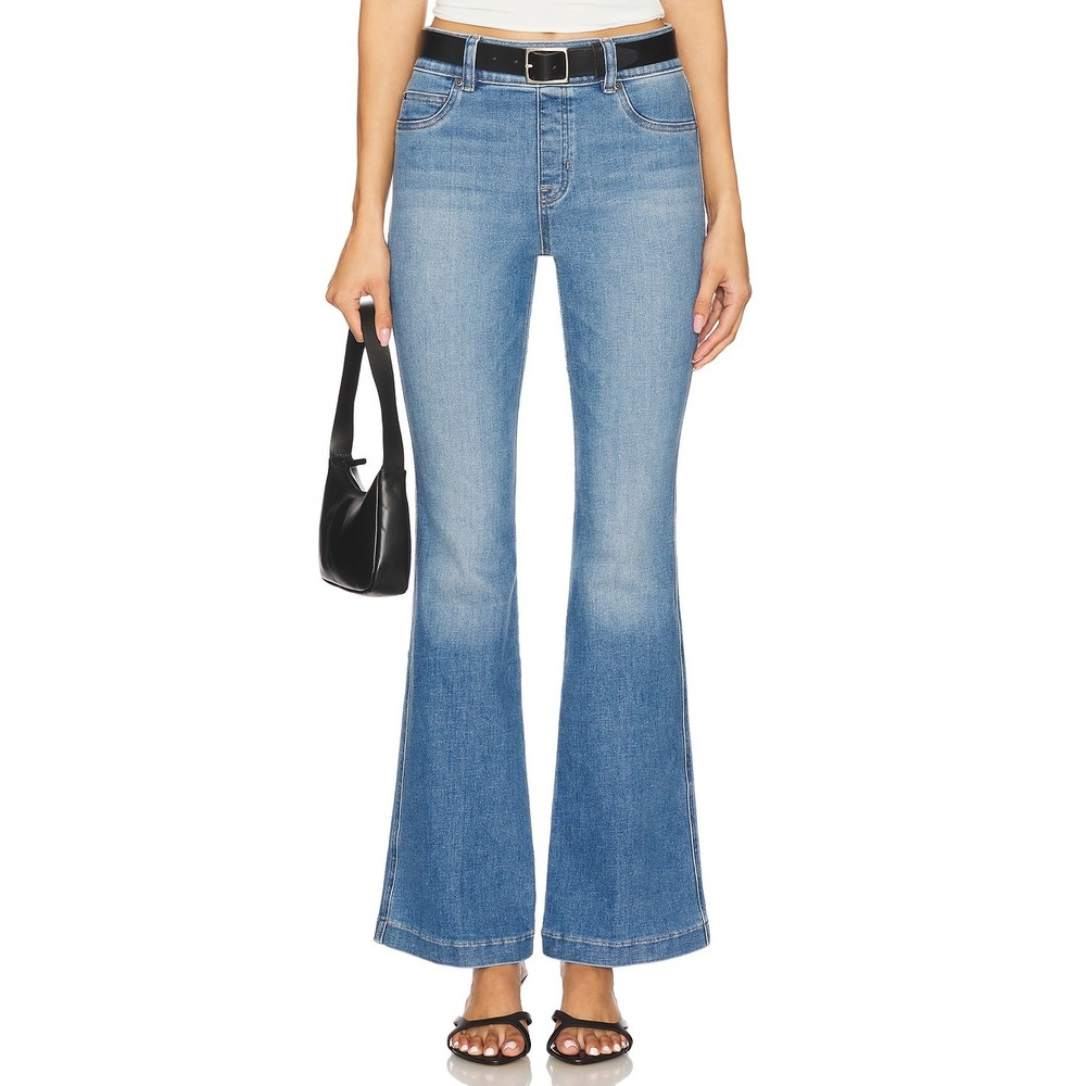 SPANX Women's Flare Jeans Storewashed Blue Size 3X New With Tags